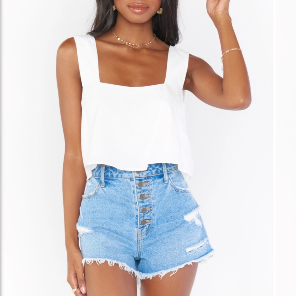 NWT Show Me Your Mumu Tara Crop Top Size Small